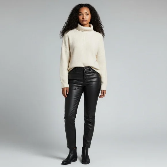 Abercrombie & Fitch High-Rise Super Skinny Ankle Pants Size 33/16s - Picture 1 of 13